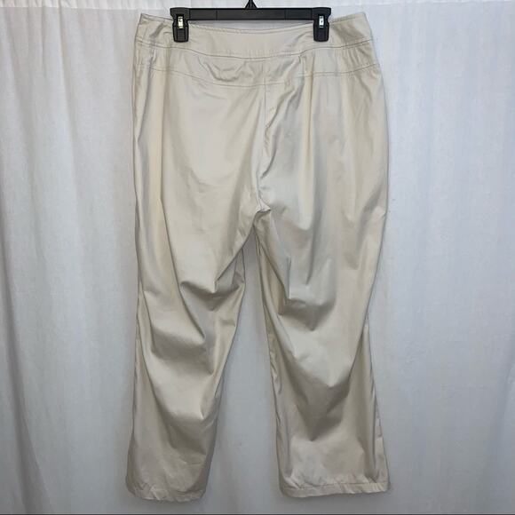 Venezia Women’s Khaki Chino Pants Size 14 Comfortable Relaxed Fit Stretch - Picture 4 of 6